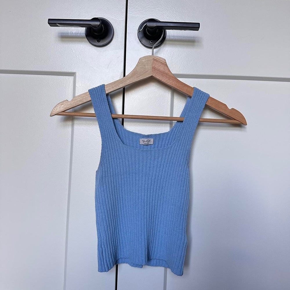 Blue Brandy Melville tank top